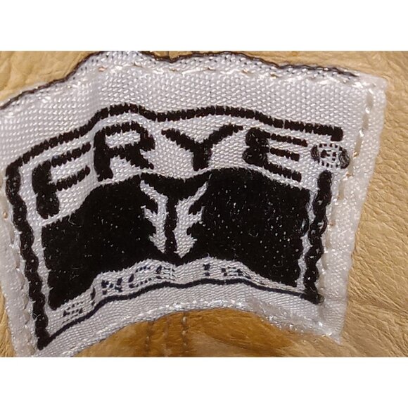 Frye Carson Women's Hidden Wedge Brown Leather Bootie Zip 5.5 - Picture 7 of 13